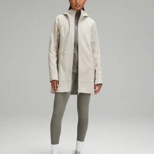 Lululemon Repel Shell Rain Jacket 4 White Opal